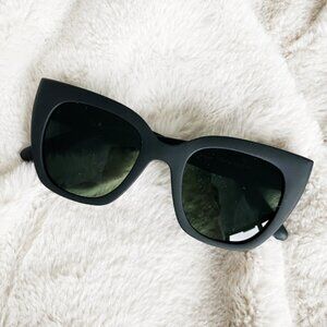TOMS | Women's Traveler Collection Black Matte Sydney Sunglasses
